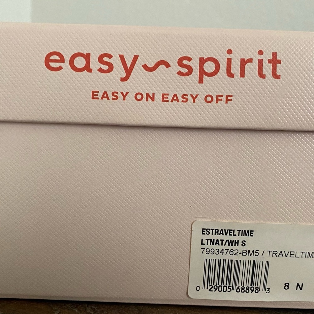Easy Spirit Women's Light Tan Mesh Slip-On Sneakers - Picture 5 of 5